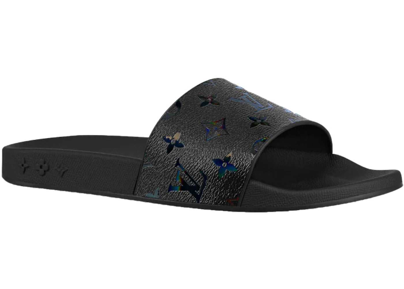 Louis Vuitton Waterfront Mule Black Iridescent