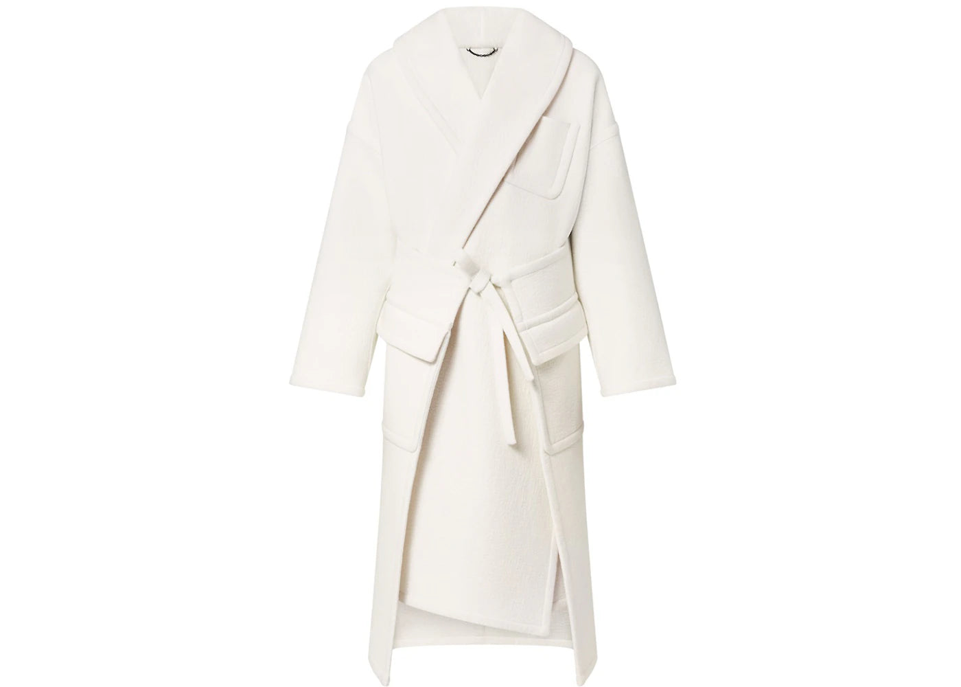 Louis Vuitton Wrap Coat White