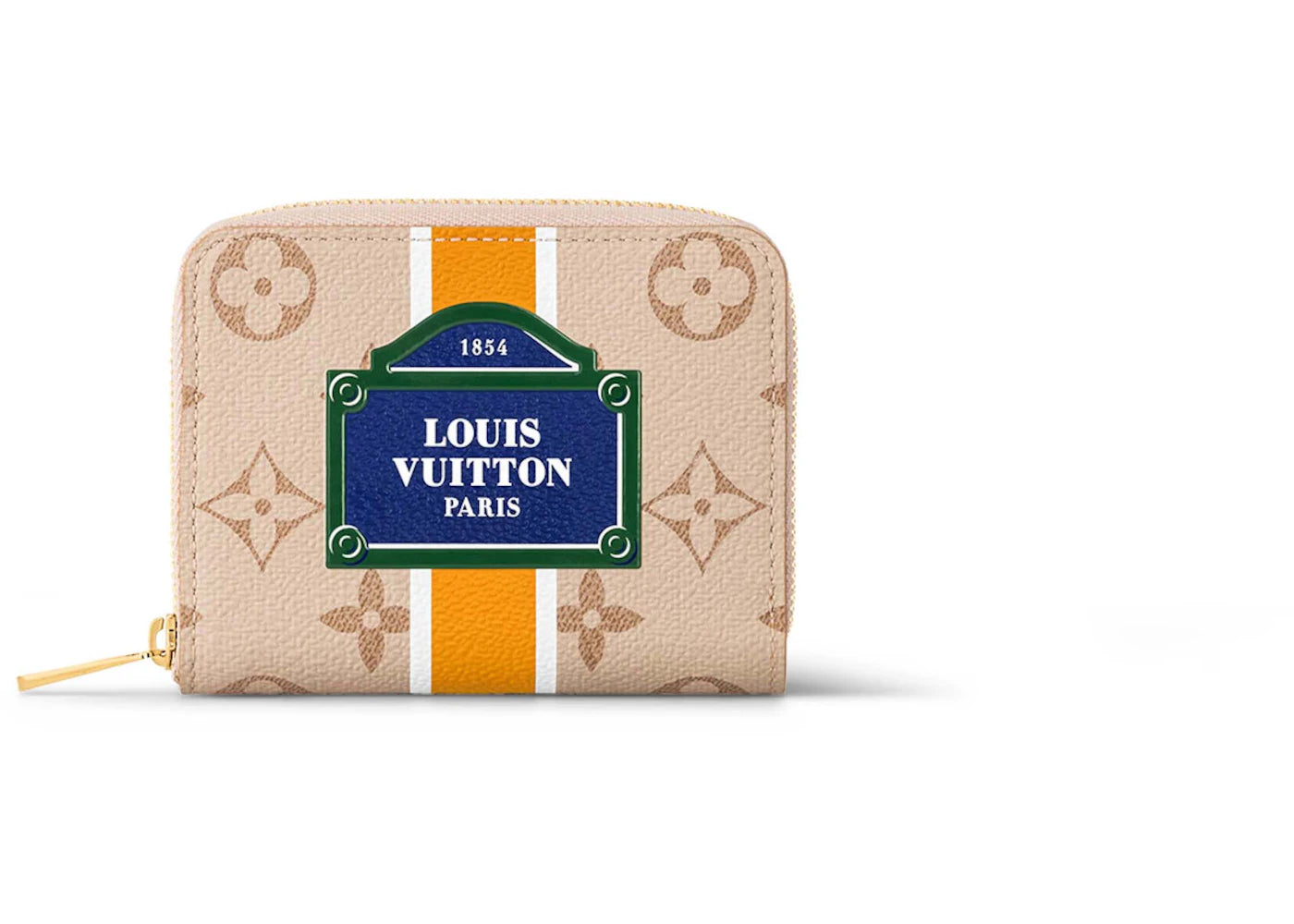 Louis Vuitton Zippy Coin Purse Beige/Ocher