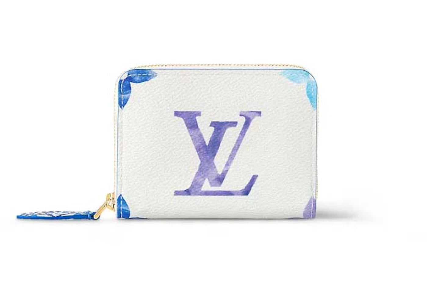 Louis Vuitton Zippy Coin Purse Blue
