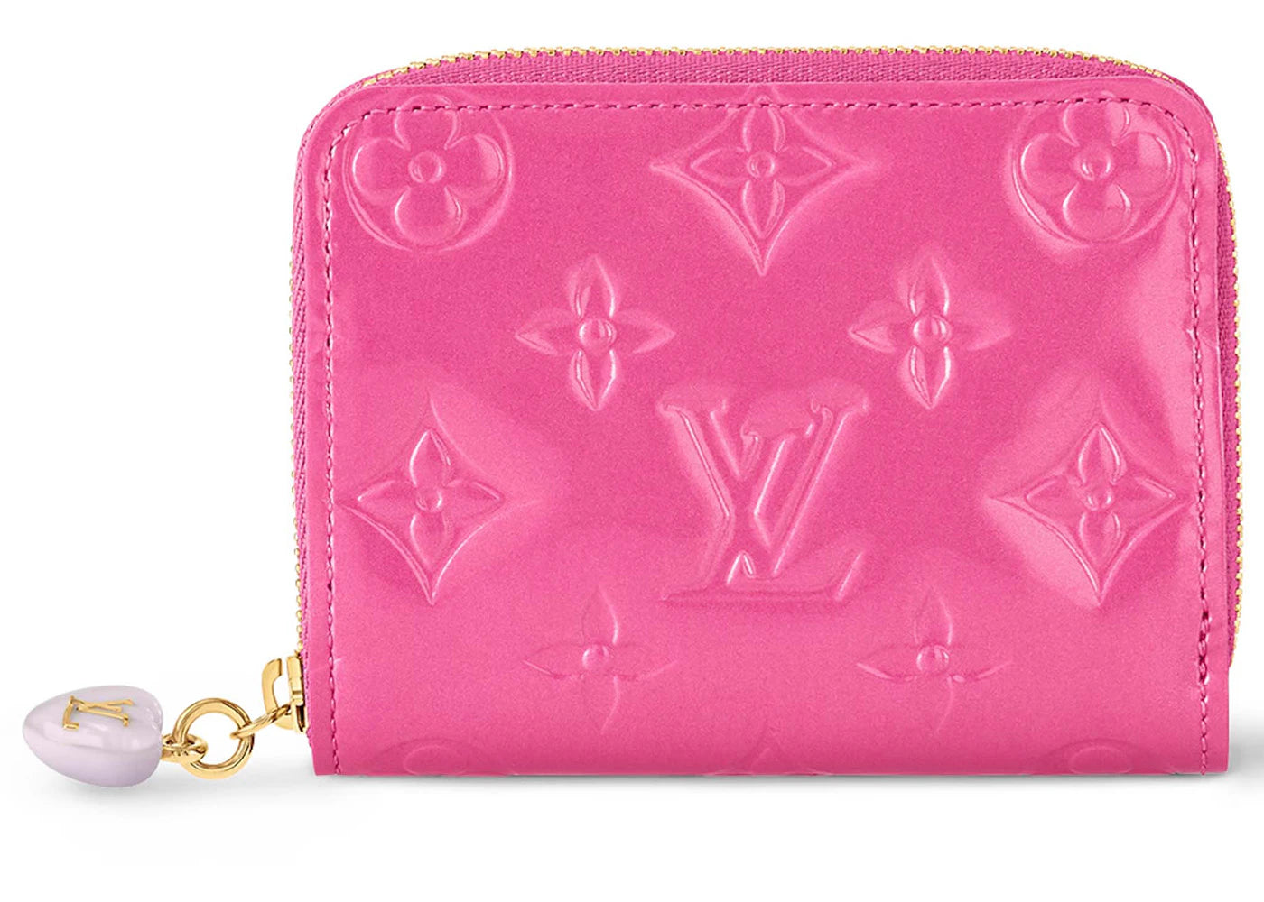 Louis Vuitton Zippy Coin Purse Neon Pink