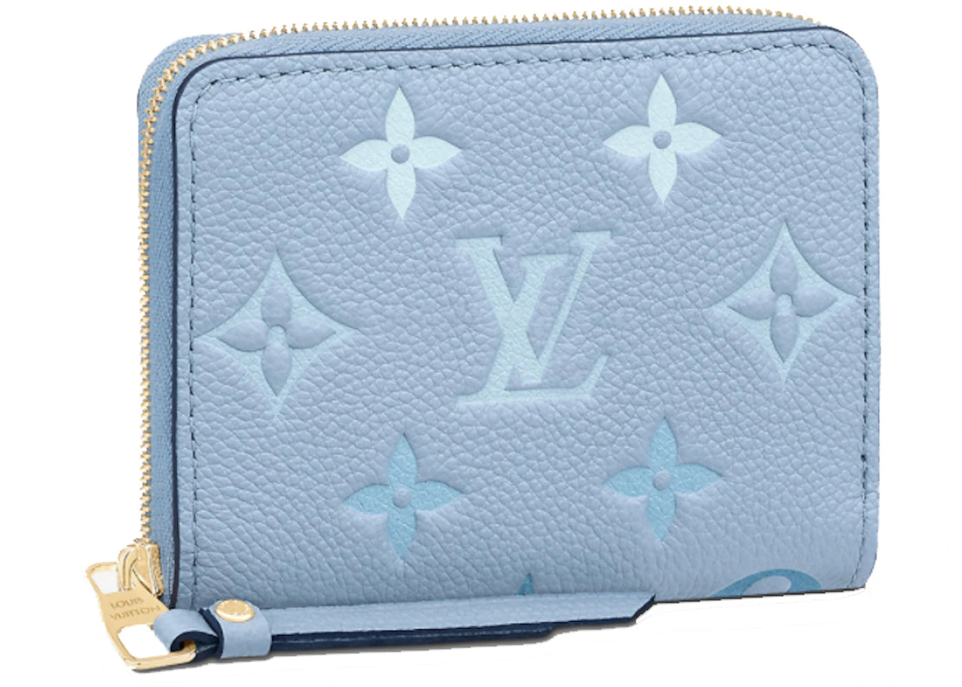 Louis Vuitton Zippy Coin Purse Summer Blue