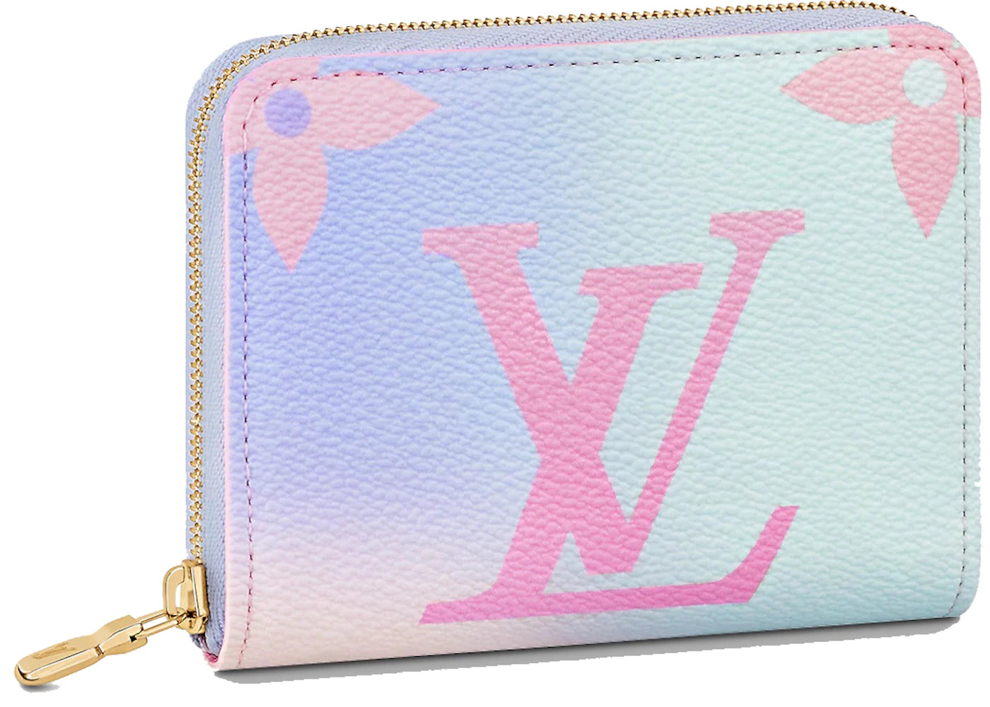 Louis Vuitton Zippy Coin Purse Sunrise Pastel