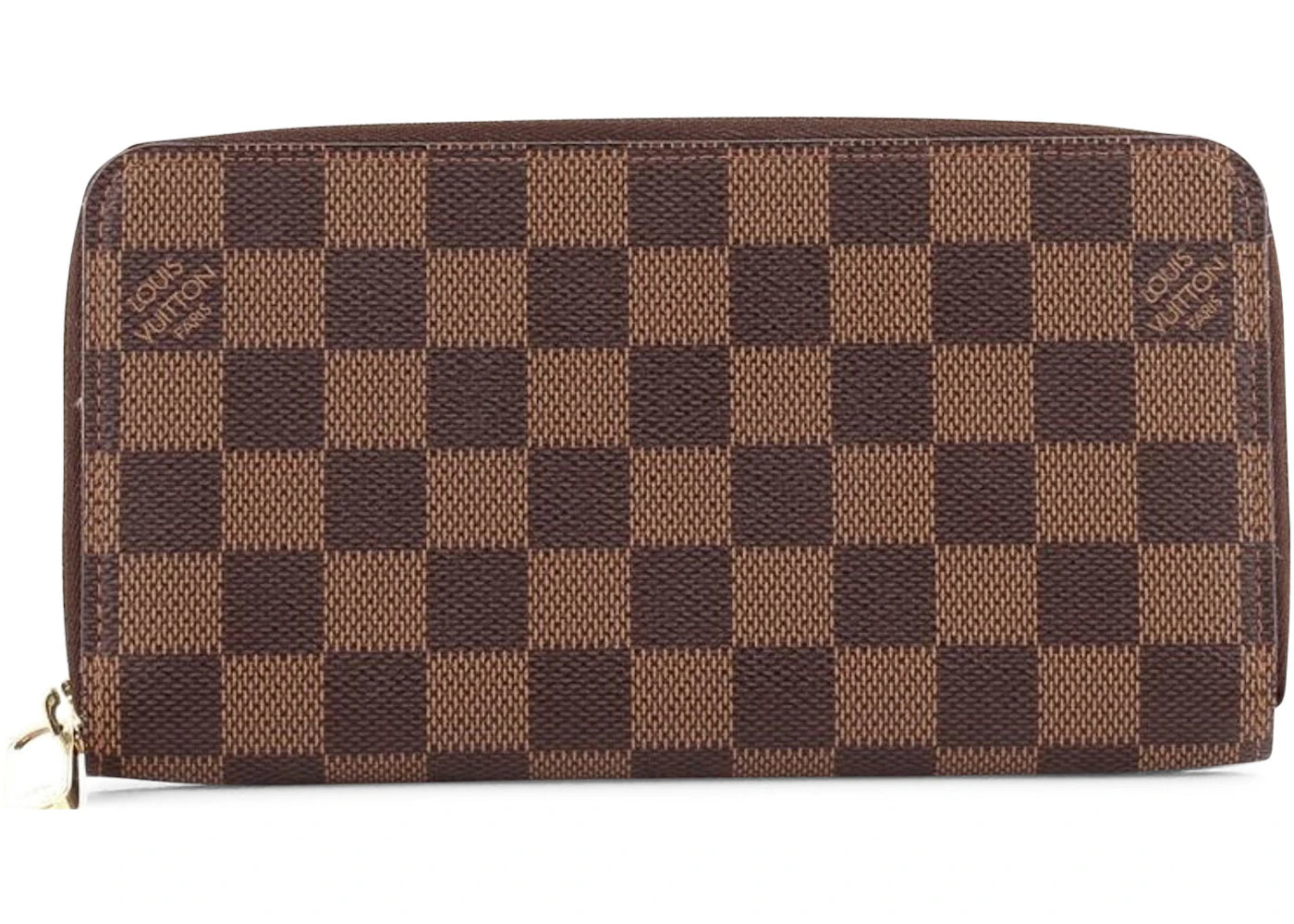 Louis Vuitton Zippy Damier Ebene Brown