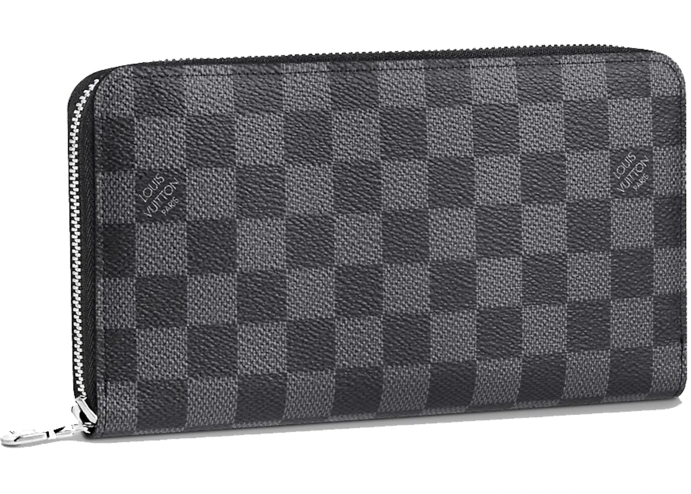 Louis Vuitton Zippy Organizer Damier Graphite Canvas Black