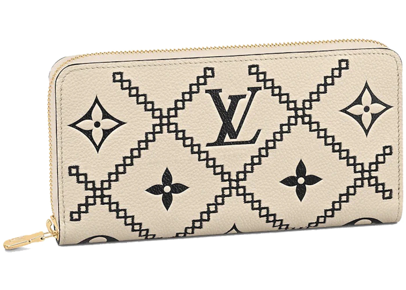 Louis Vuitton Zippy Wallet Cream