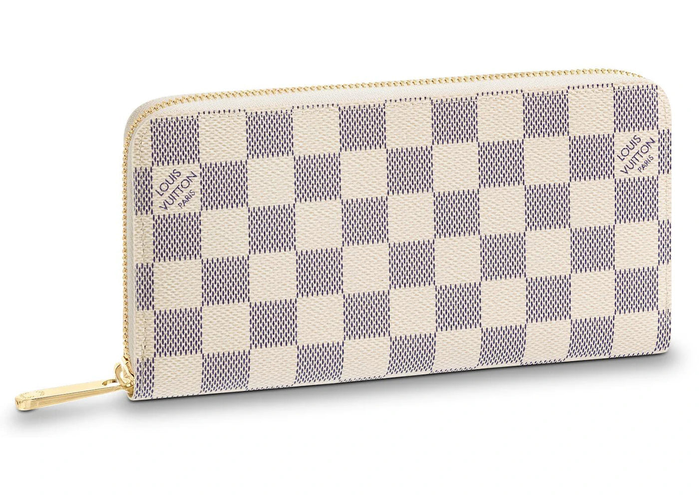 Louis Vuitton Zippy Damier Azur Beige Lining