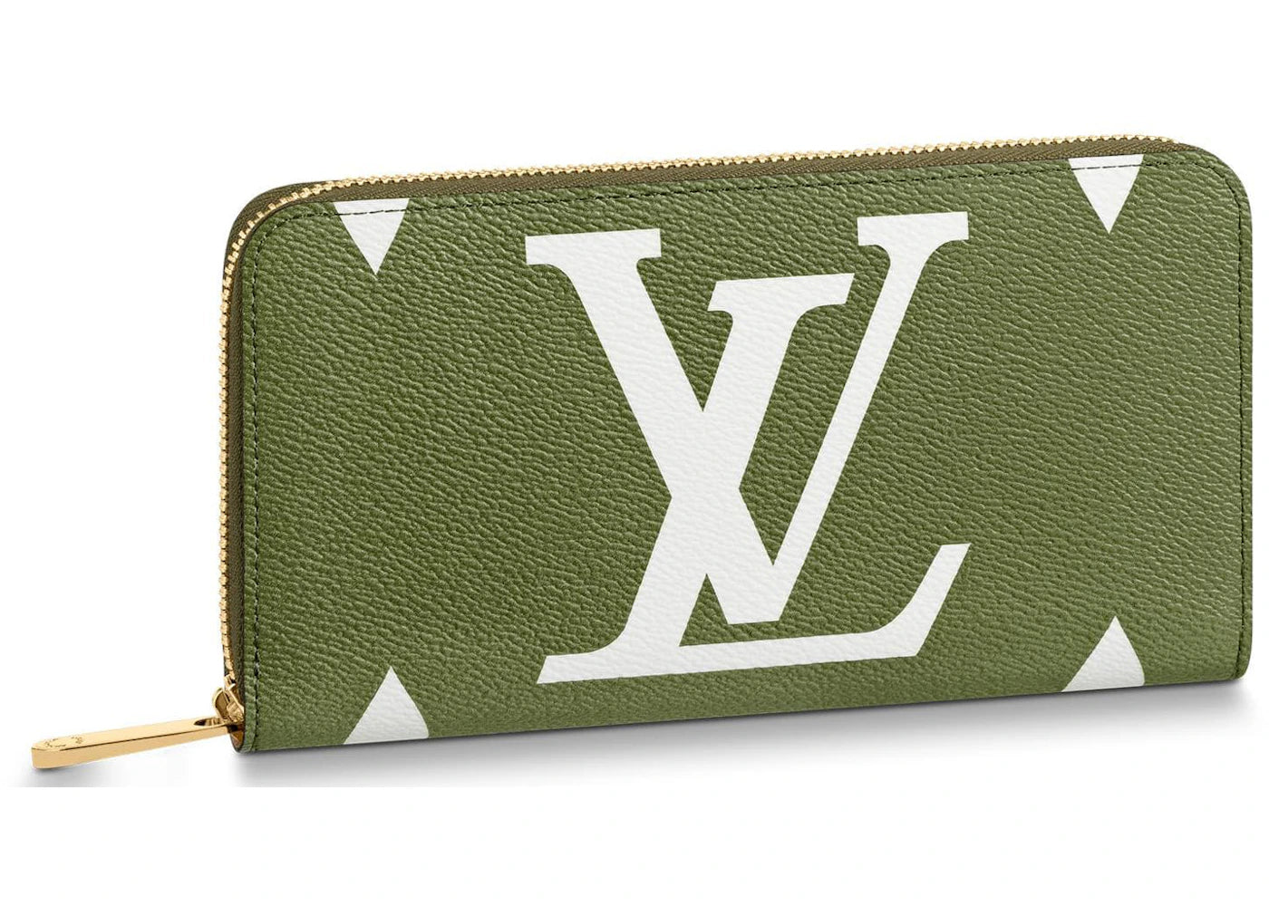 Louis Vuitton Zippy Wallet Monogram Giant Khaki Green/Beige