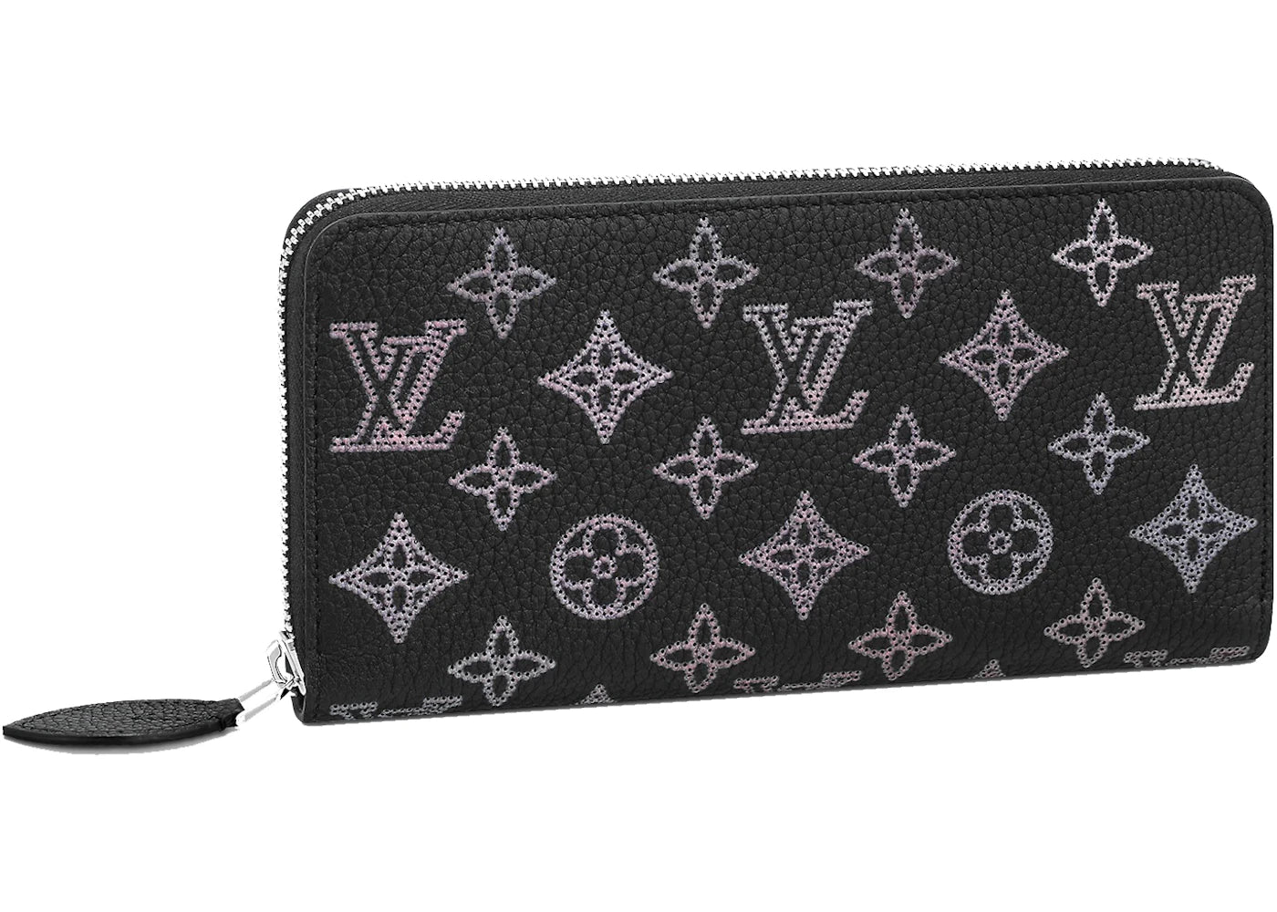 Louis Vuitton Zippy Wallet Mahina Monogram Black