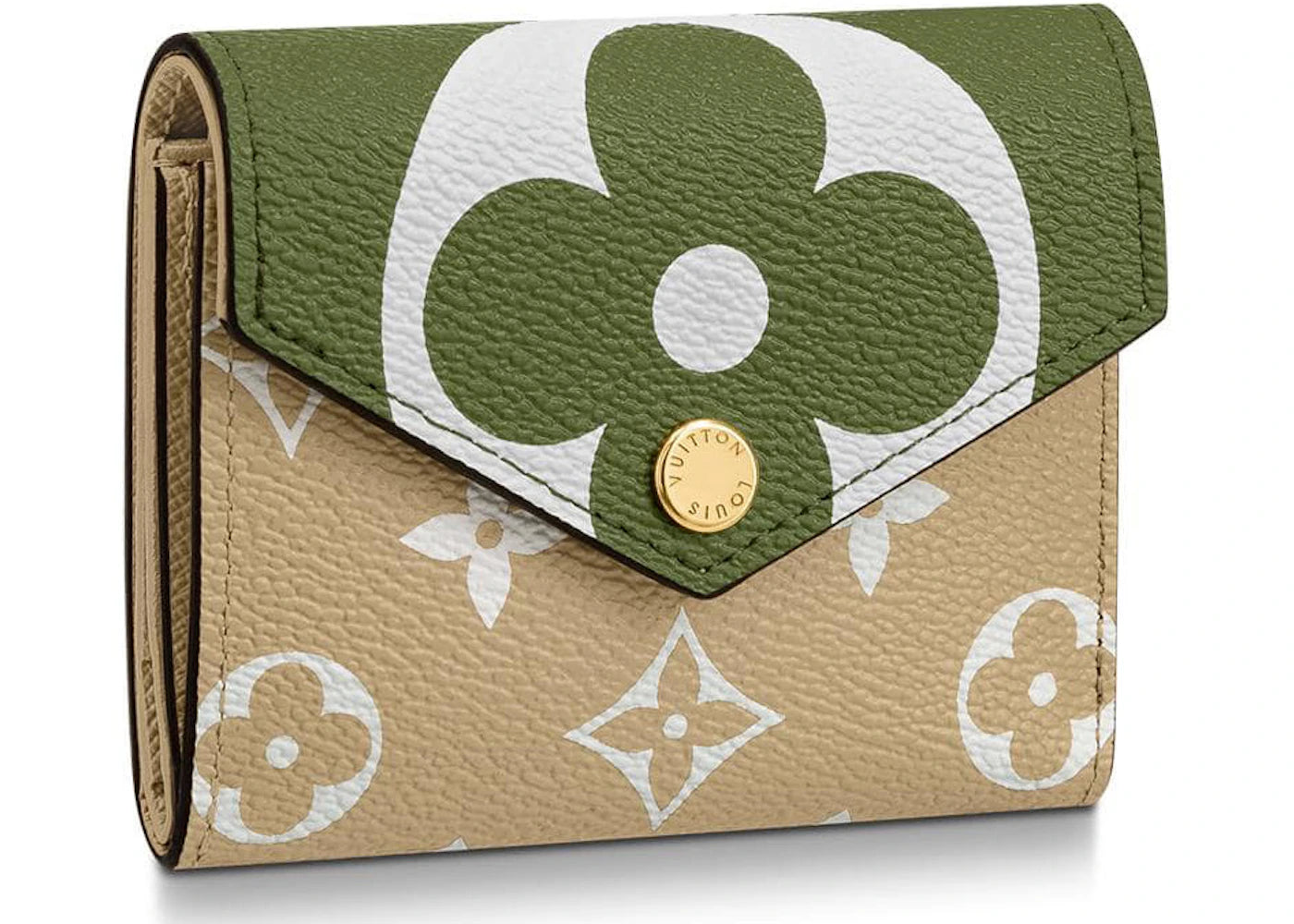 Louis Vuitton Zoe Wallet Monogram Giant Khaki Green/Beige