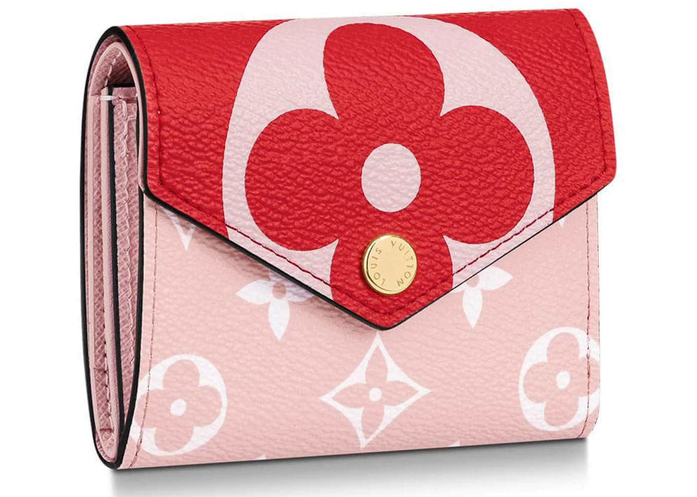 Louis Vuitton Zoe Wallet Monogram Giant Red/Pink