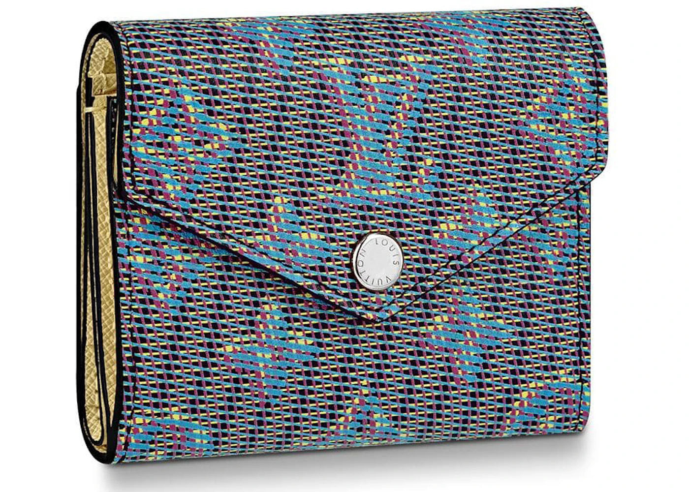 Louis Vuitton Zoe Wallet Monogram LV Pop Blue