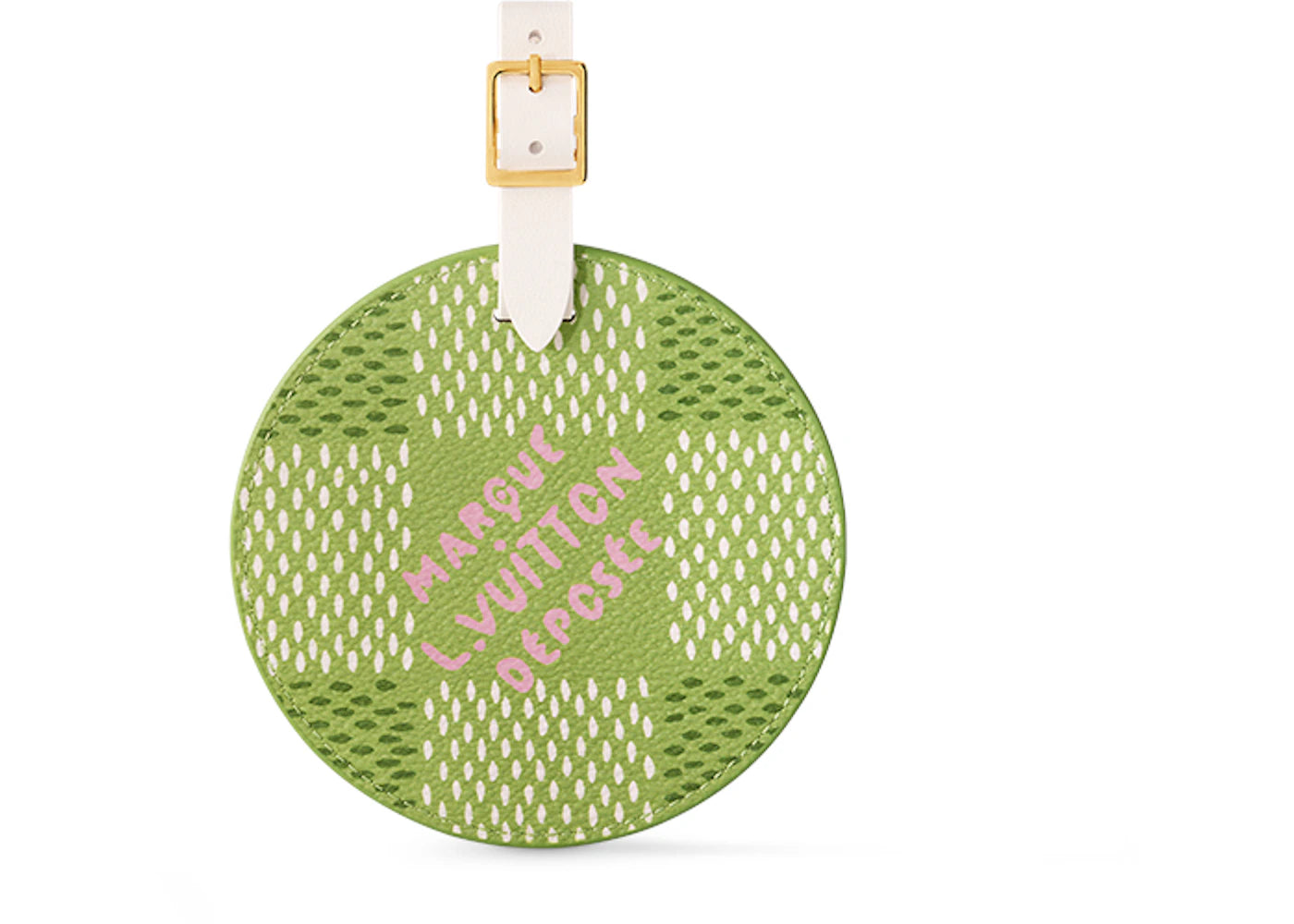 Louis Vuitton by Tyler, the Creator Bag Tag With Tees Green Damier Golf