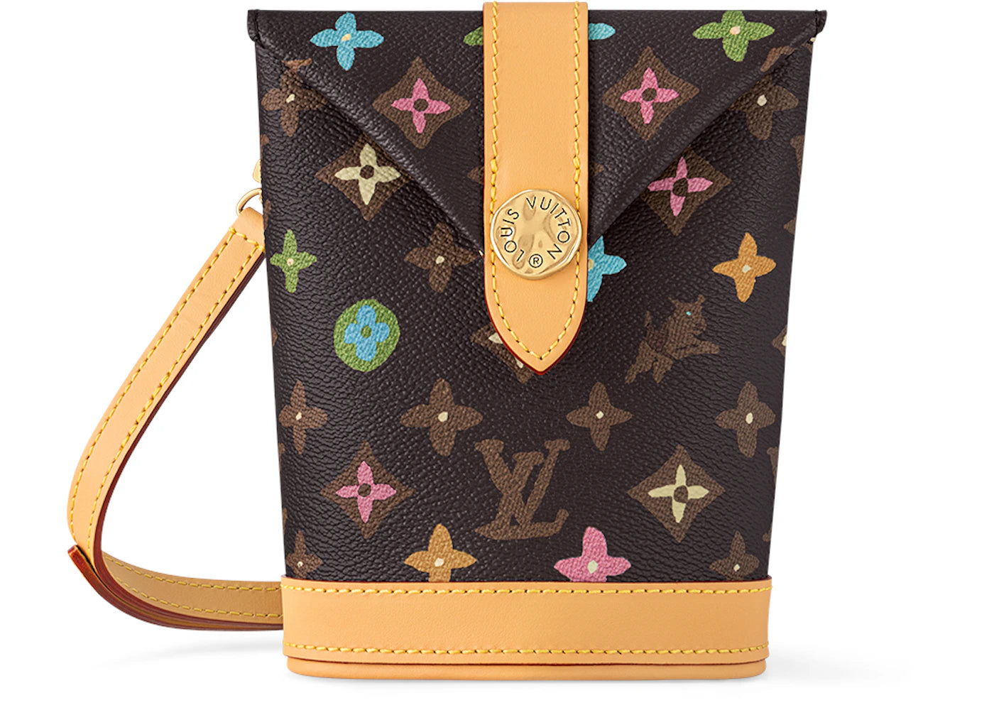 Louis Vuitton by Tyler, the Creator Envelope Pouch Chocolate Craggy Monogram
