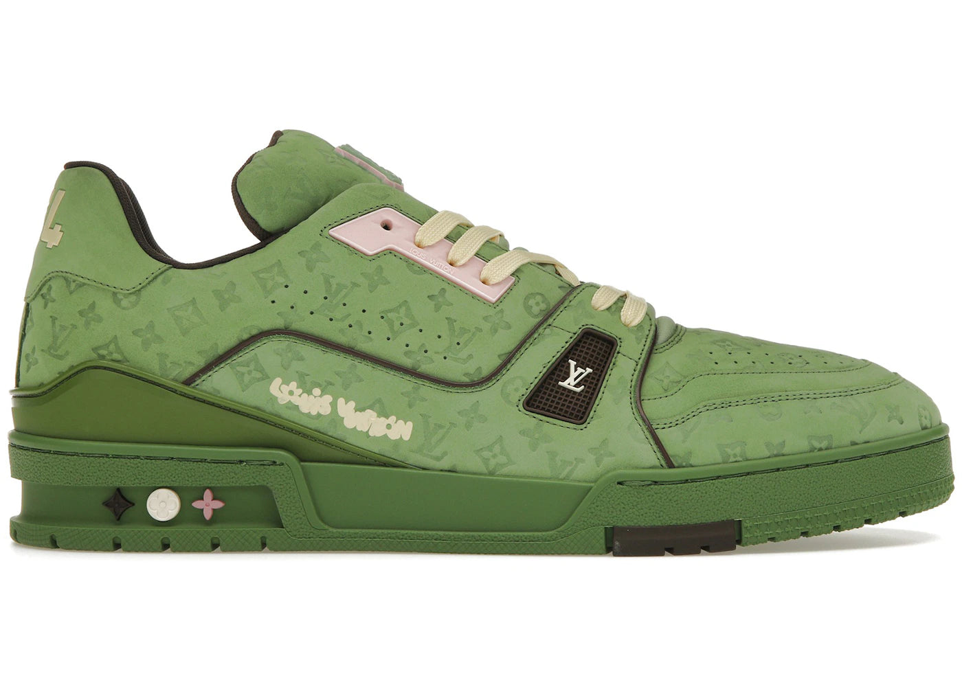 Louis Vuitton by Tyler, the Creator LV Trainer Green