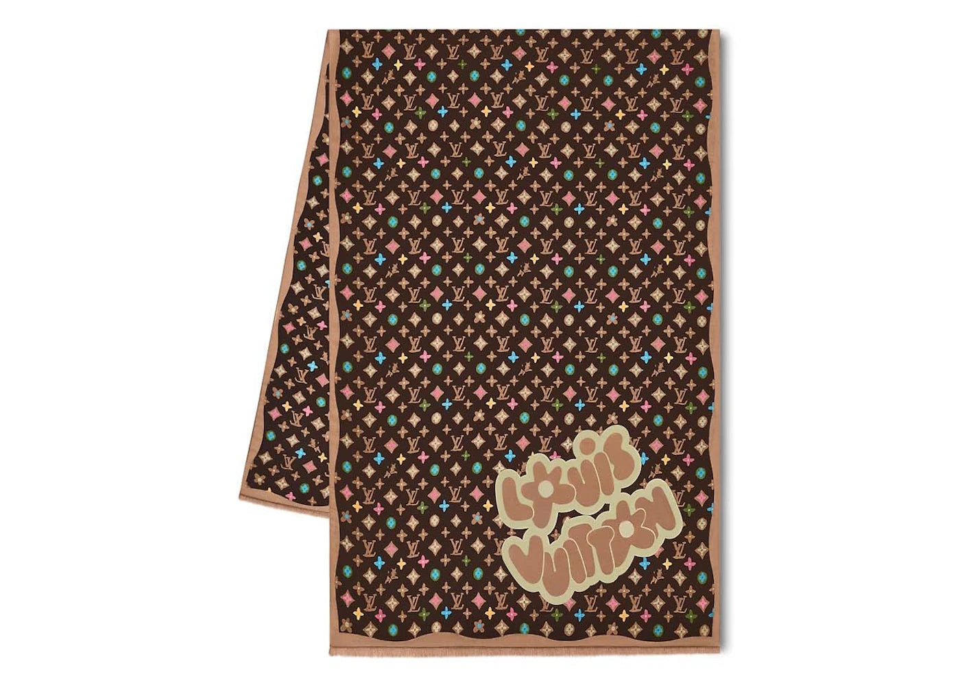 Louis Vuitton by Tyler, the Creator Monogram Craggy Stole Brown