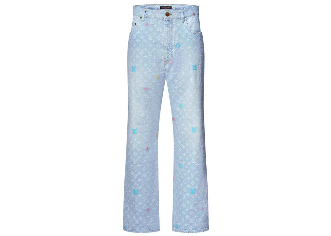 Louis Vuitton by Tyler, the Creator Monogram Denim Pants Washed Indigo