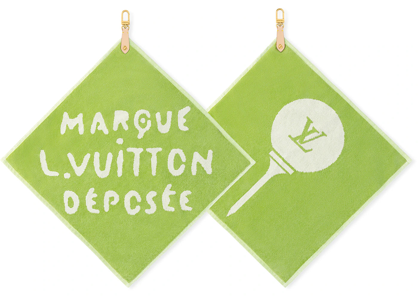 Louis Vuitton by Tyler, the Creator Par Golf Towels Set Green