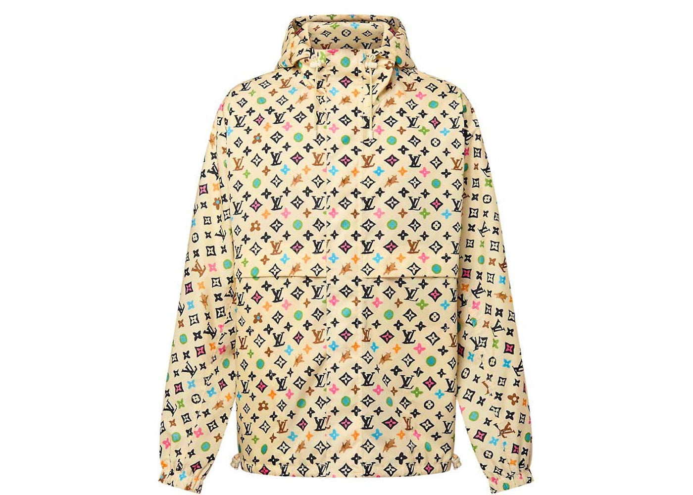 Louis Vuitton by Tyler, the Creator Printed Monogram Windbreaker Pastel Multicolor