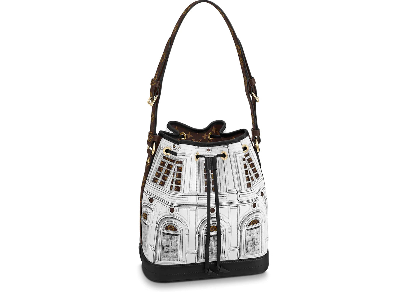 Louis Vuitton x Fornasetti NeoNoe MM Black/White