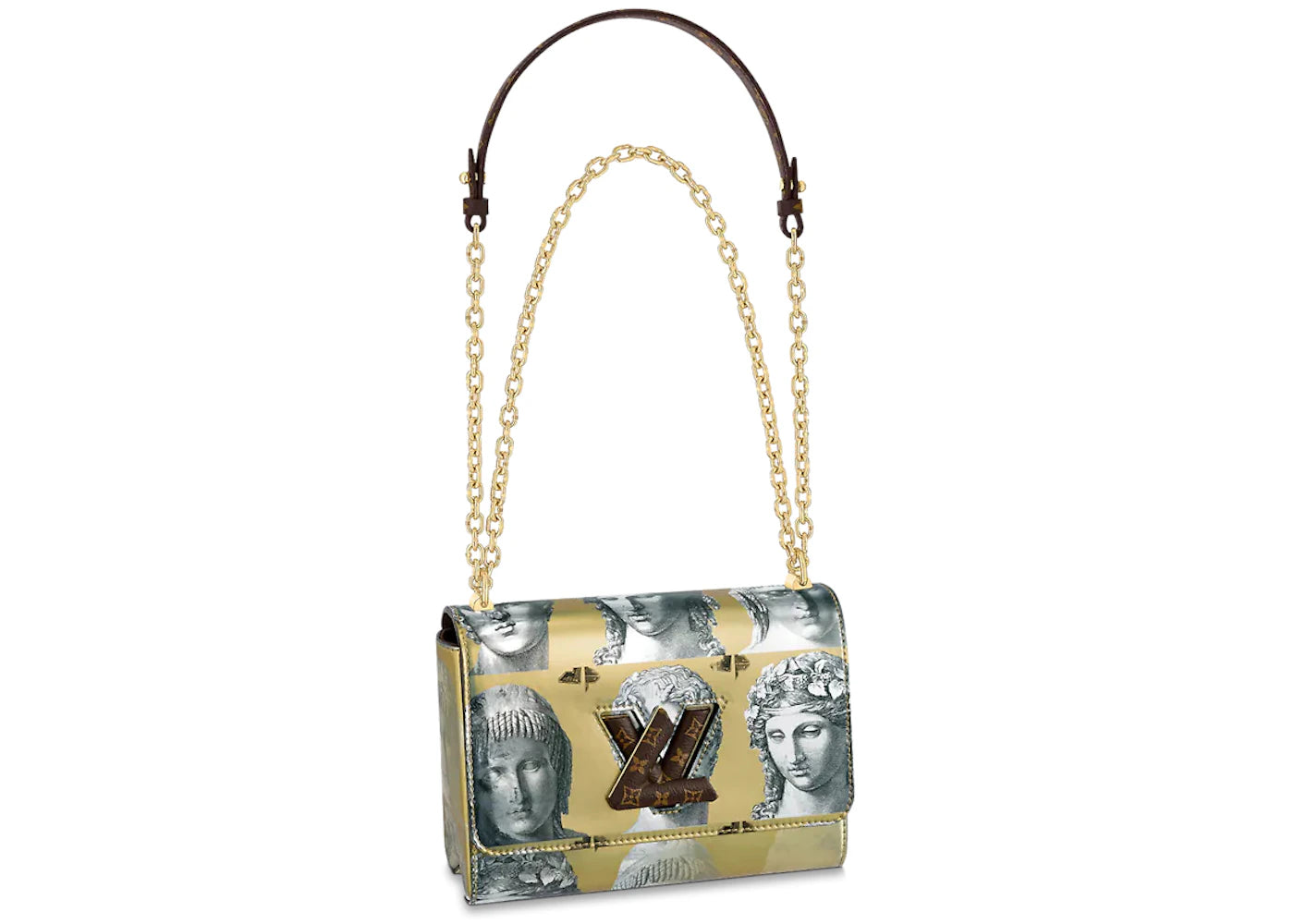 Louis Vuitton x Fornasetti Twist MM Gold