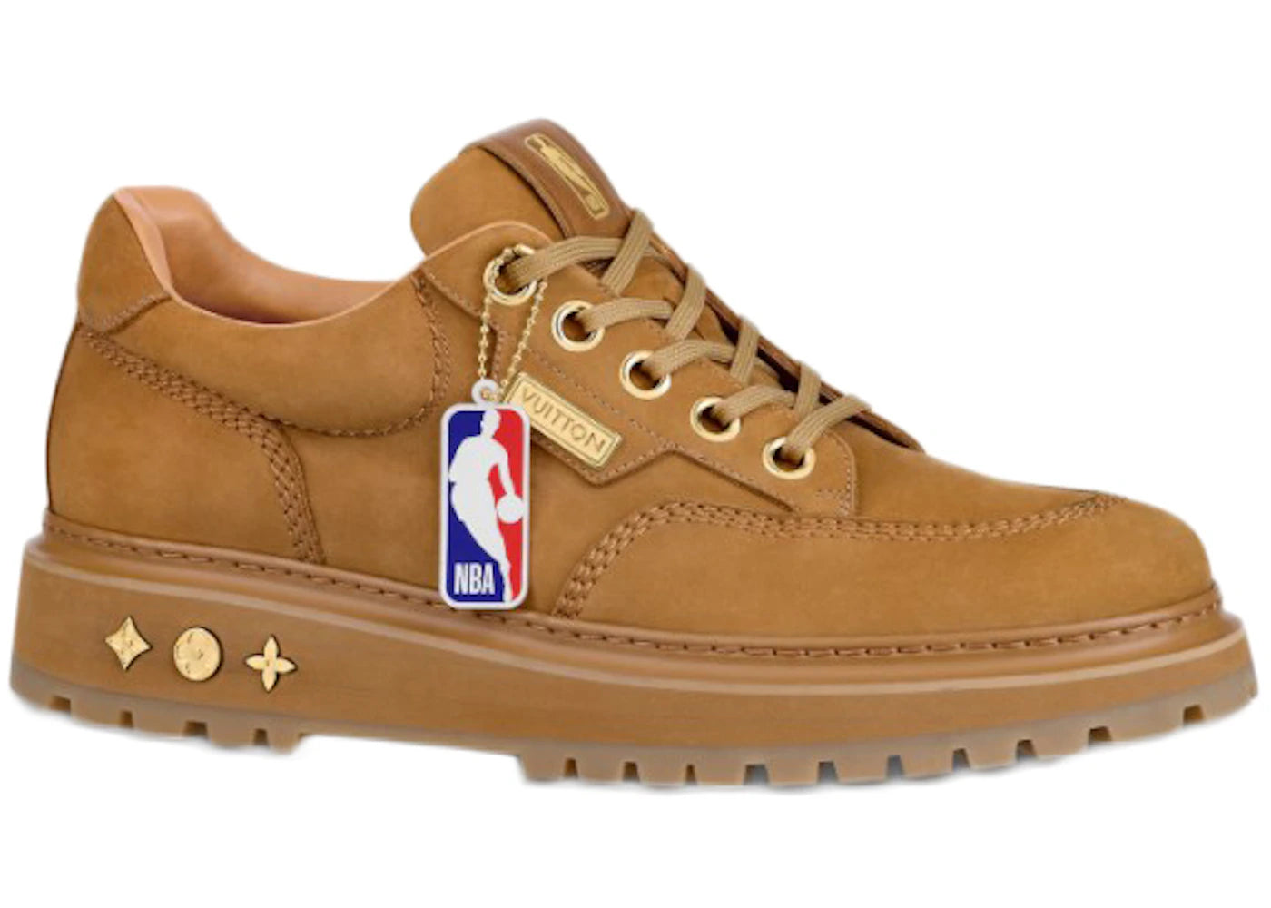 Louis Vuitton x NBA Abbesses Derby Beige