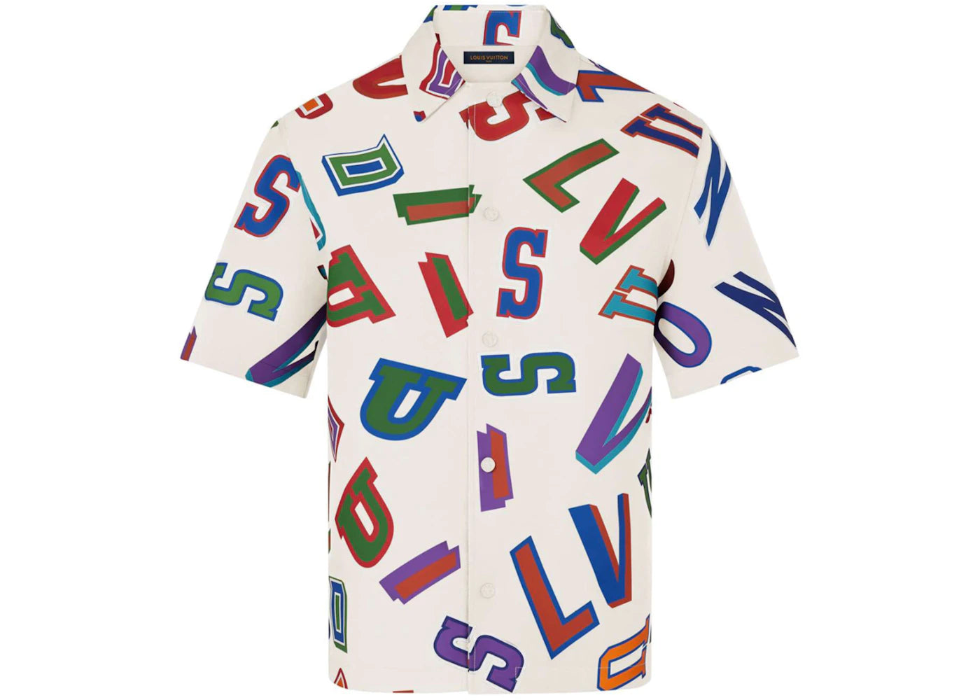 Louis Vuitton x NBA Basketball Letters Overshirt Beige