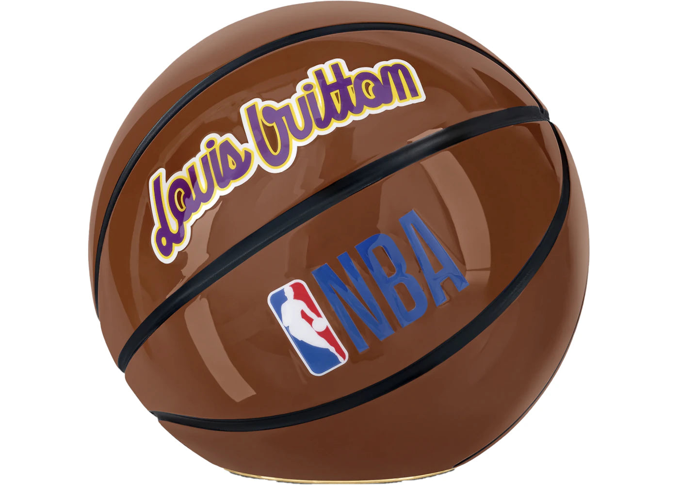 Louis Vuitton x NBA Paperweight GI0663 Brown