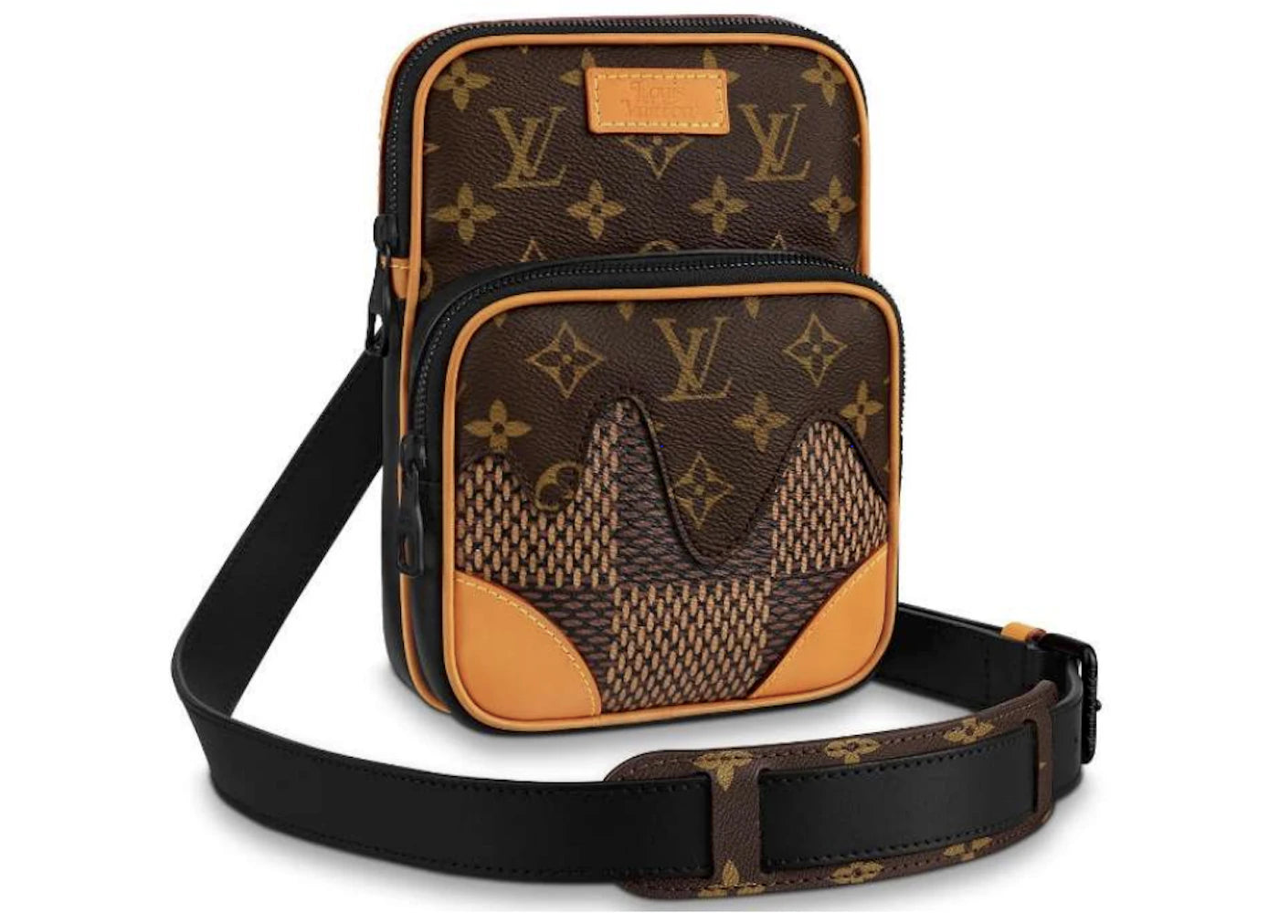 Louis Vuitton x Nigo Amazone Sling Bag Damier Ebene Giant Brown