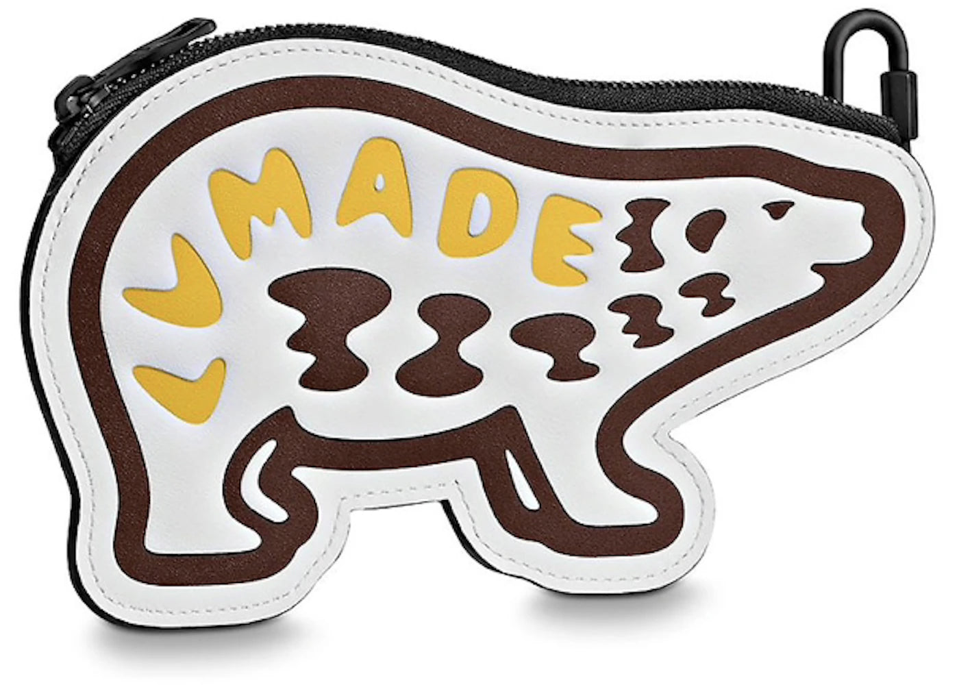 Louis Vuitton x Nigo Bear Coin Card Holder Damier Ebene Giant Brown