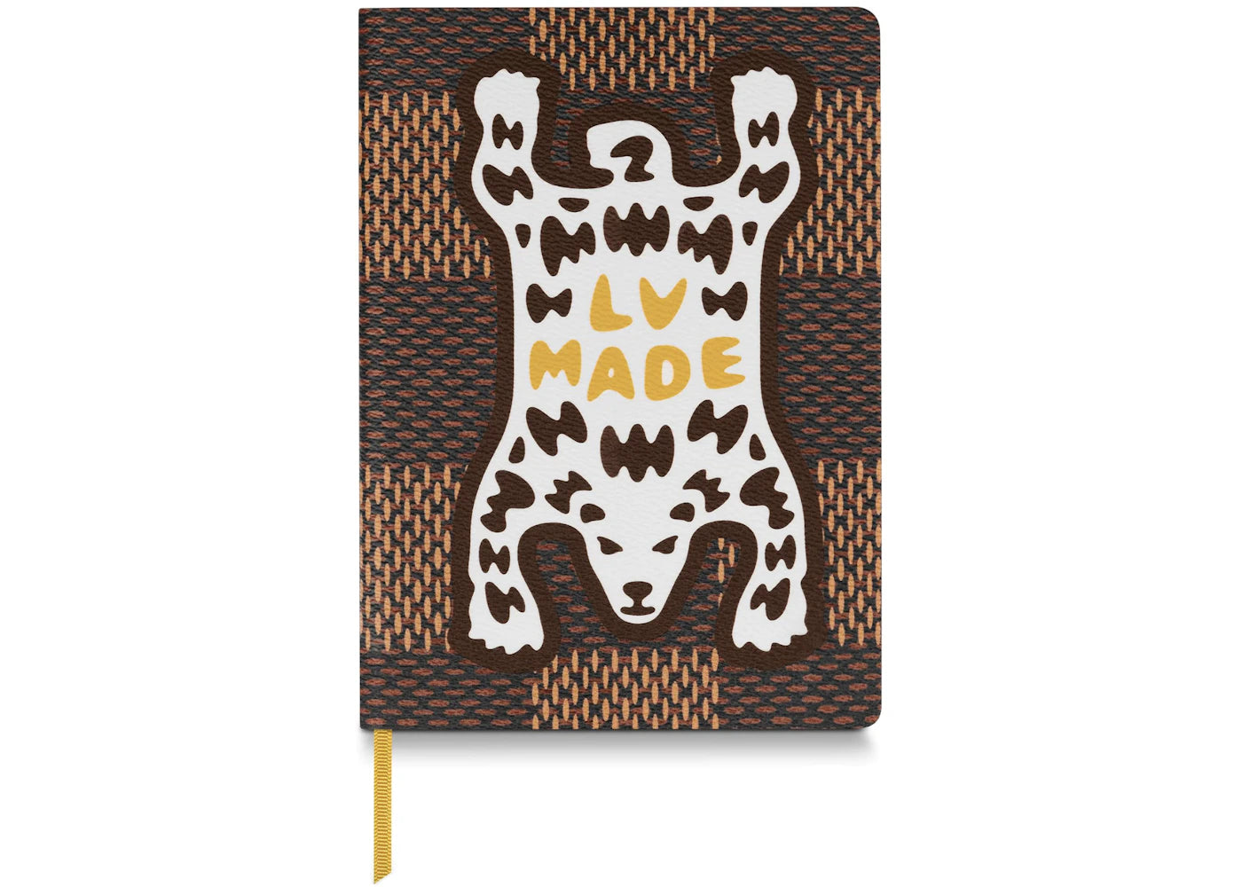 Louis Vuitton x Nigo Clemence Notebook Damier Ebene Giant Brown
