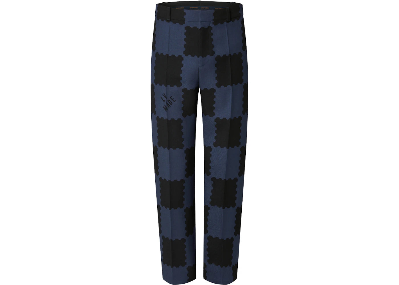 Louis Vuitton x Nigo Damier Suit Pants Dark Ocean