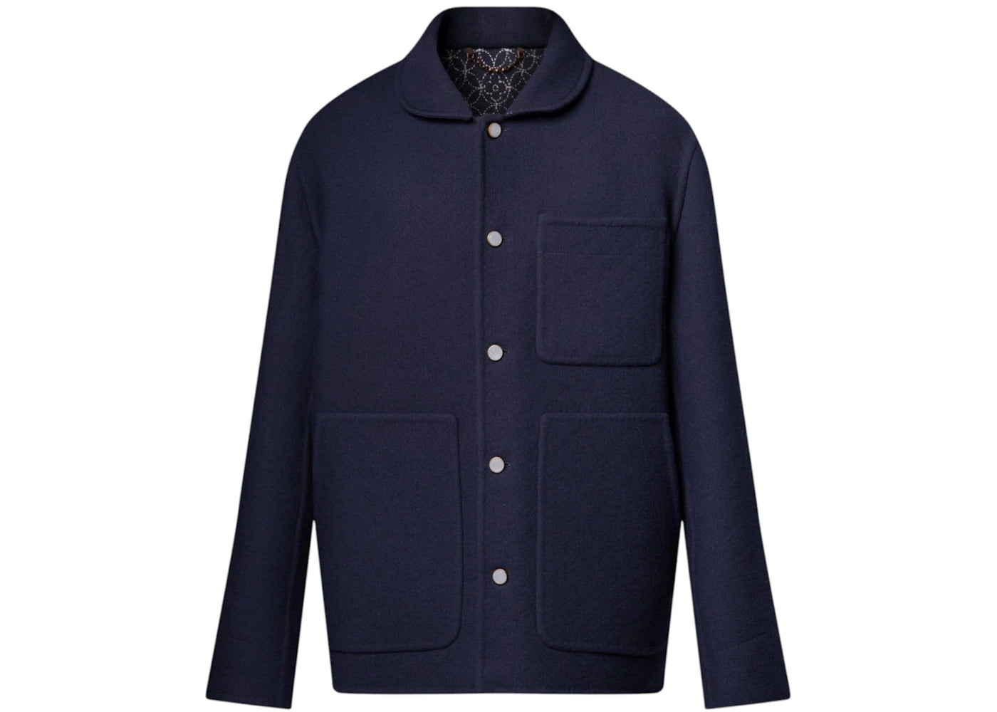 Louis Vuitton x Nigo Double Face Workwear Jacket Deep Navy