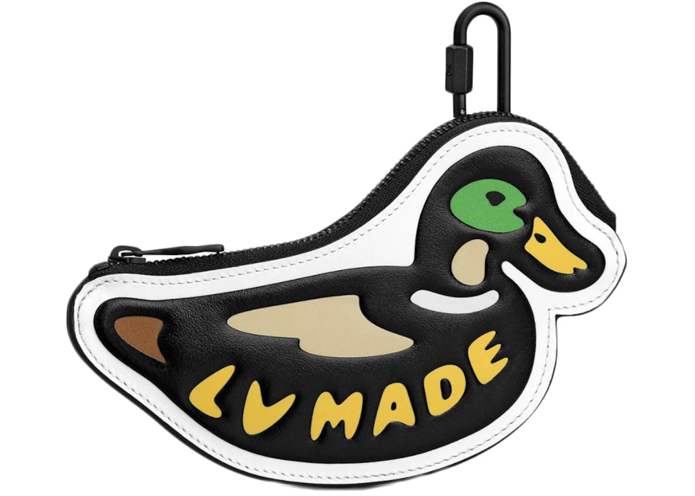 Louis Vuitton x Nigo Duck Coin Card Holder Damier Ebene Giant Brown