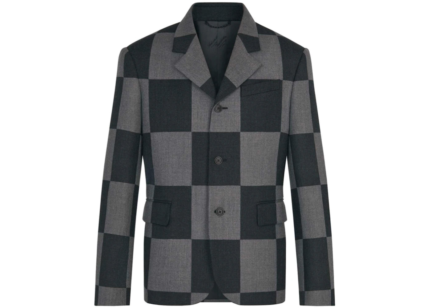 Louis Vuitton x Nigo Giant Damier 3 Buttons Jacket Gris