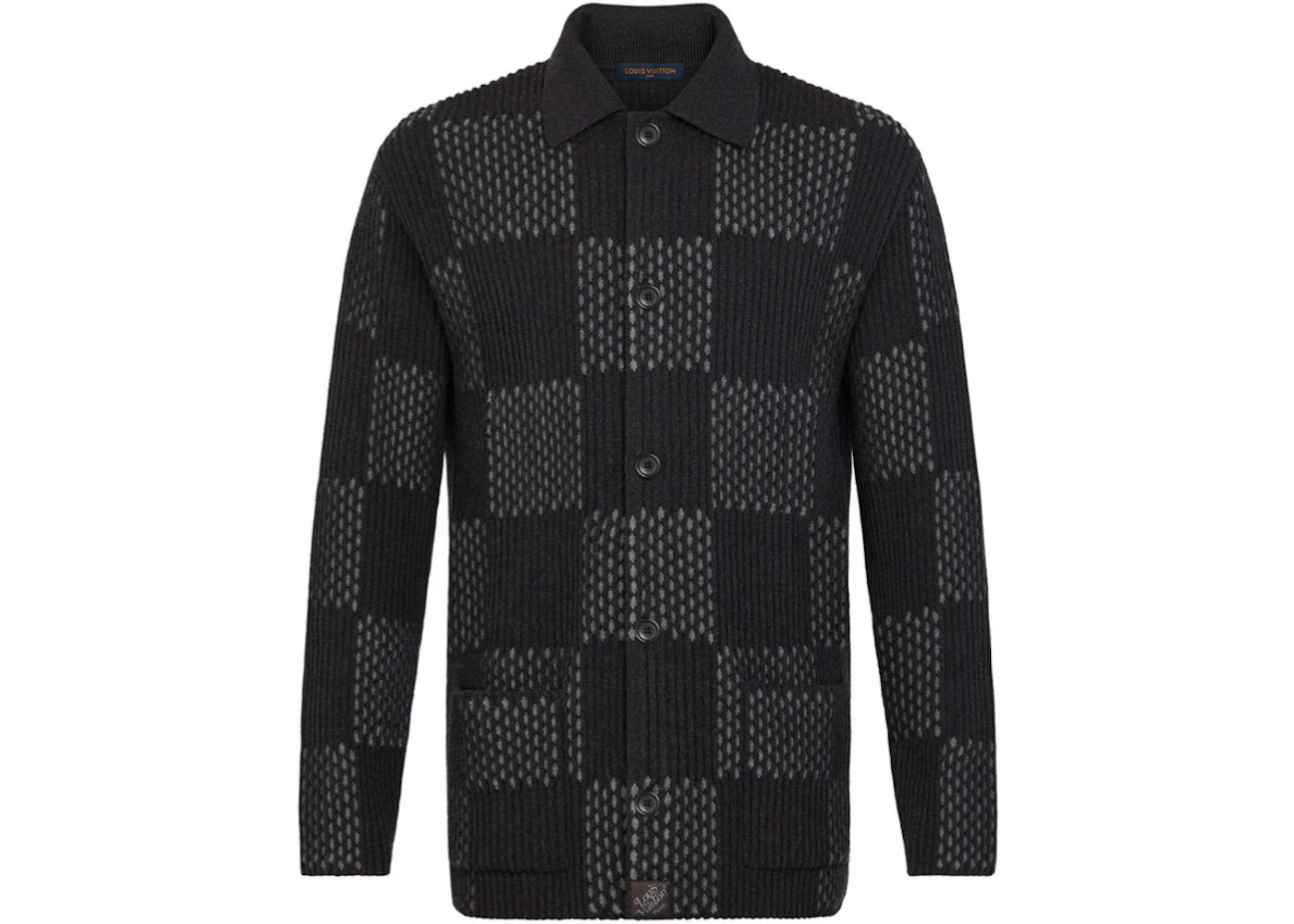 Louis Vuitton x Nigo Giant Damier Rib Jacket Gris Fonce