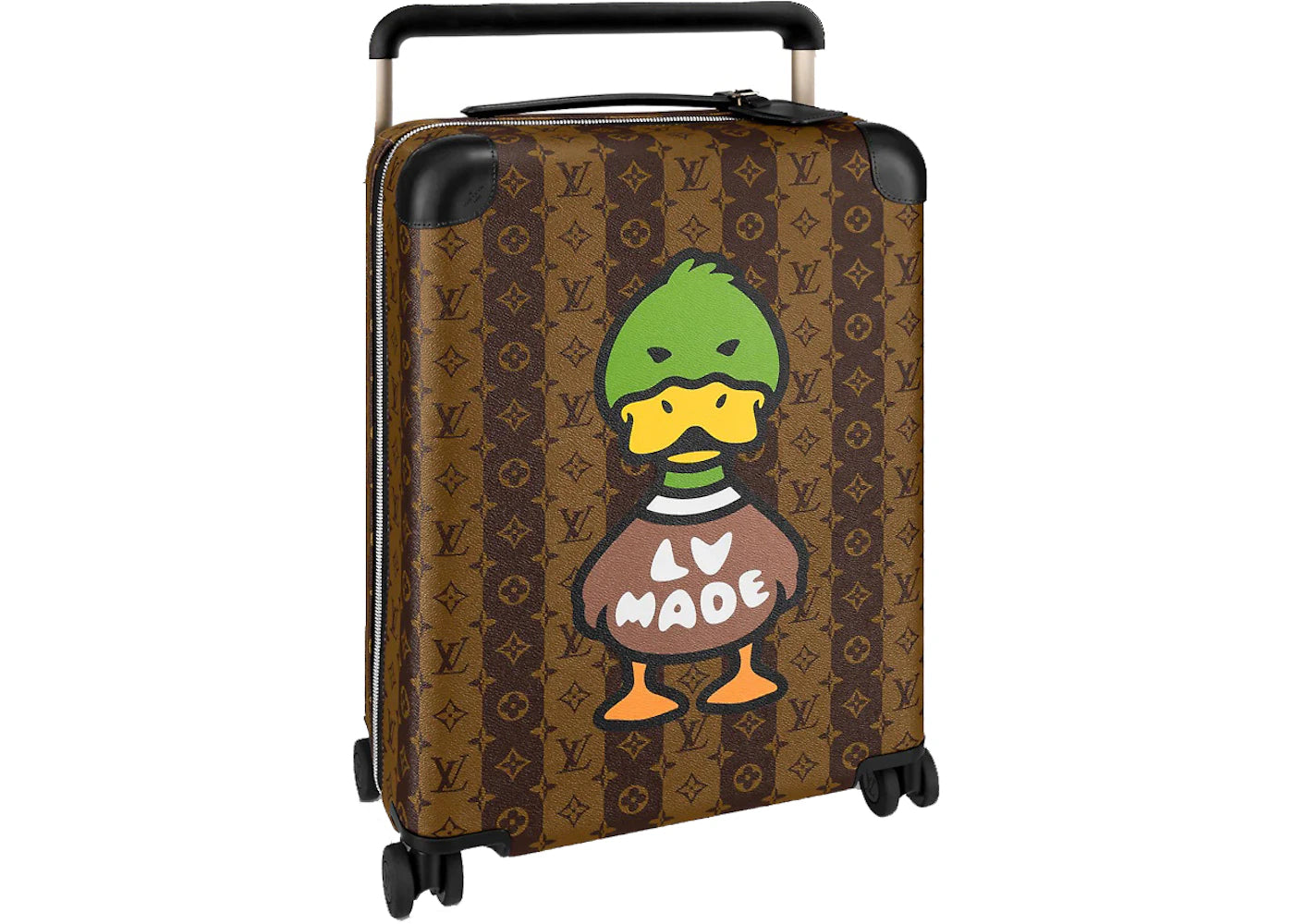 Louis Vuitton x Nigo Horizon 55 Monogram Stripes Brown