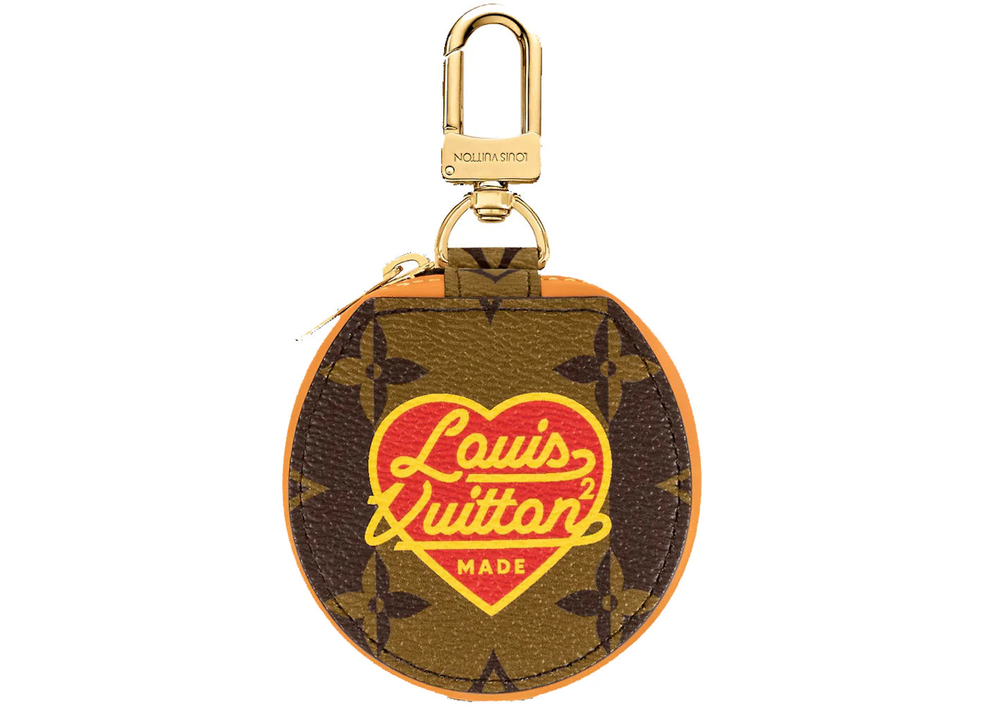 Louis Vuitton x Nigo Horizon Earphones Case Monogram Stripes Brown