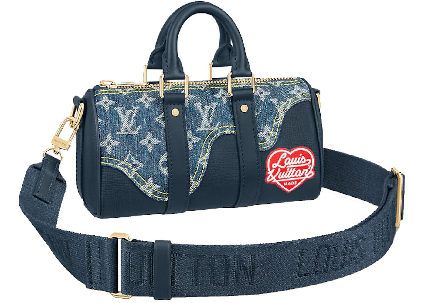 Louis Vuitton x Nigo Keepall XS Monogram Blue