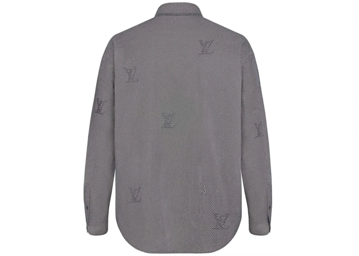 Louis Vuitton x Nigo Micro Damier & LV Flannel Shirt Noir