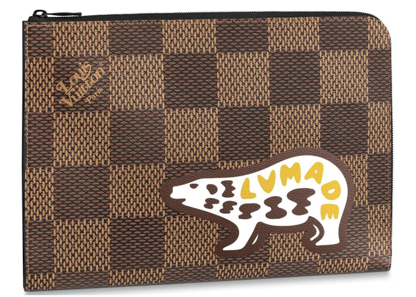 Louis Vuitton x Nigo Pochette Jour Damier Ebene Giant GM Brown