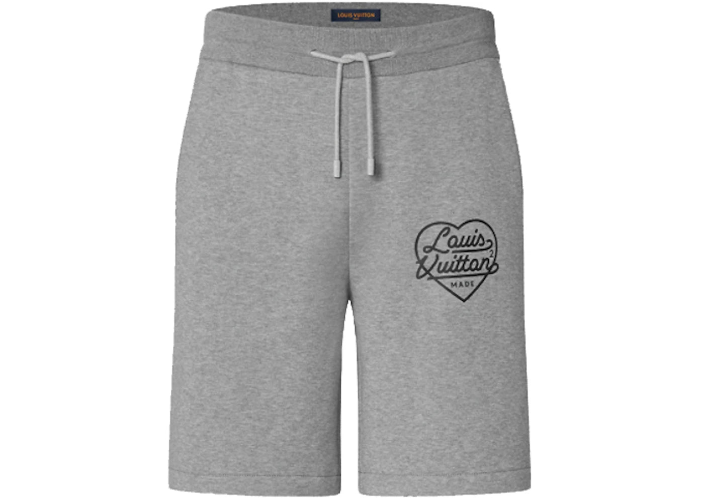 Louis Vuitton x Nigo Printed Heart Short Light Grey