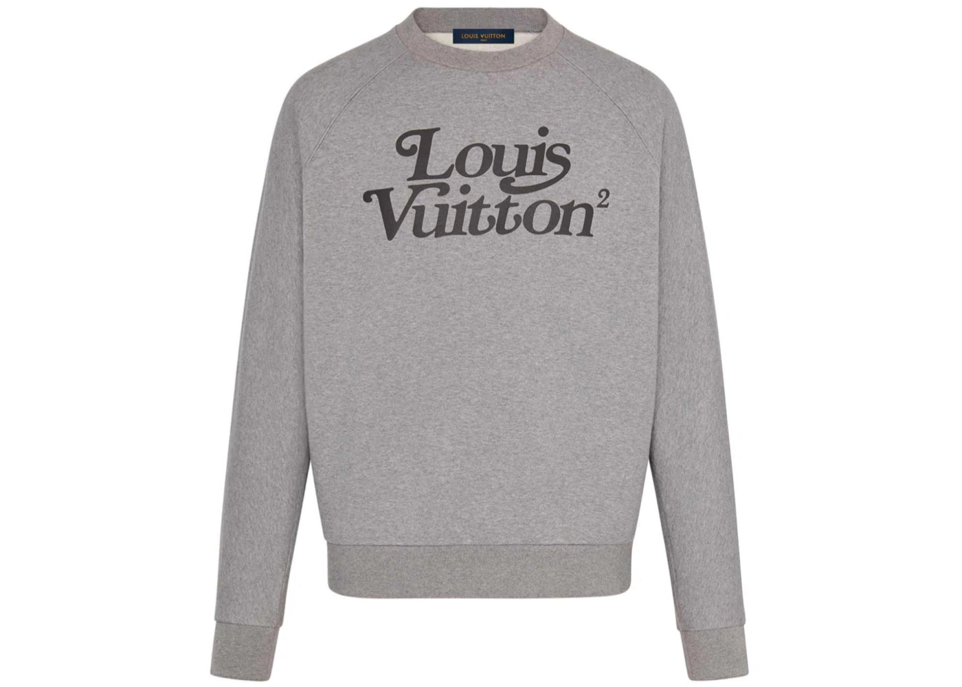 Louis Vuitton x Nigo Squared LV Sweatshirt Gris Clair