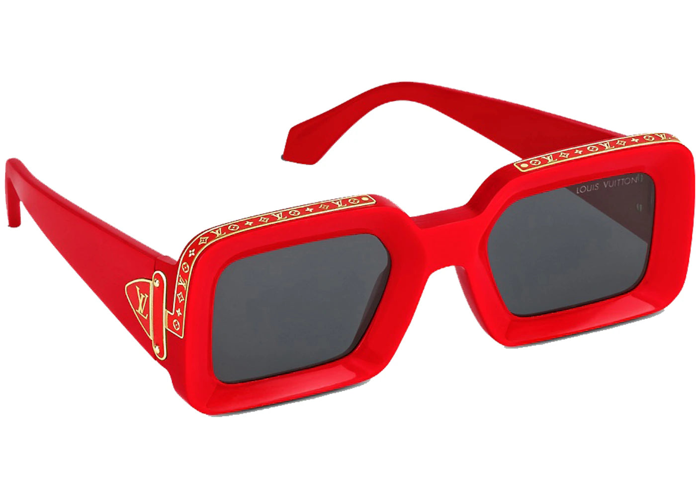 Louis Vuitton x Nigo Zillionaires Sunglasses Red