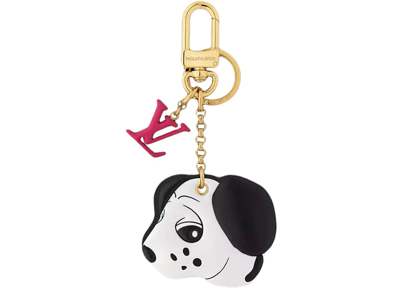 Louis Vuitton x Sun Yitian Animogram Key Holder And Bag Charm Dalmatian