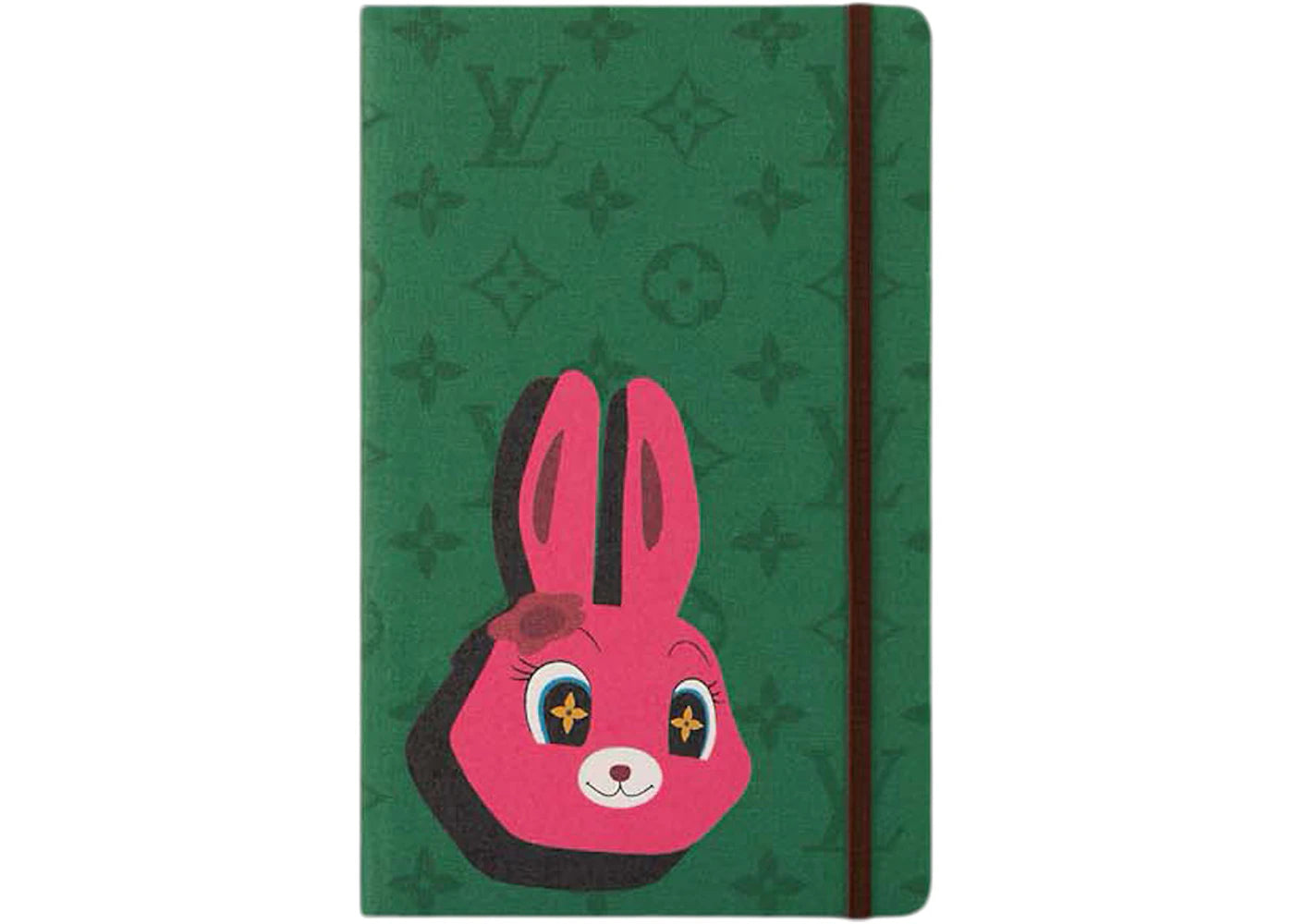 Louis Vuitton x Sun Yitian Jane Notebook MM Green Monogram