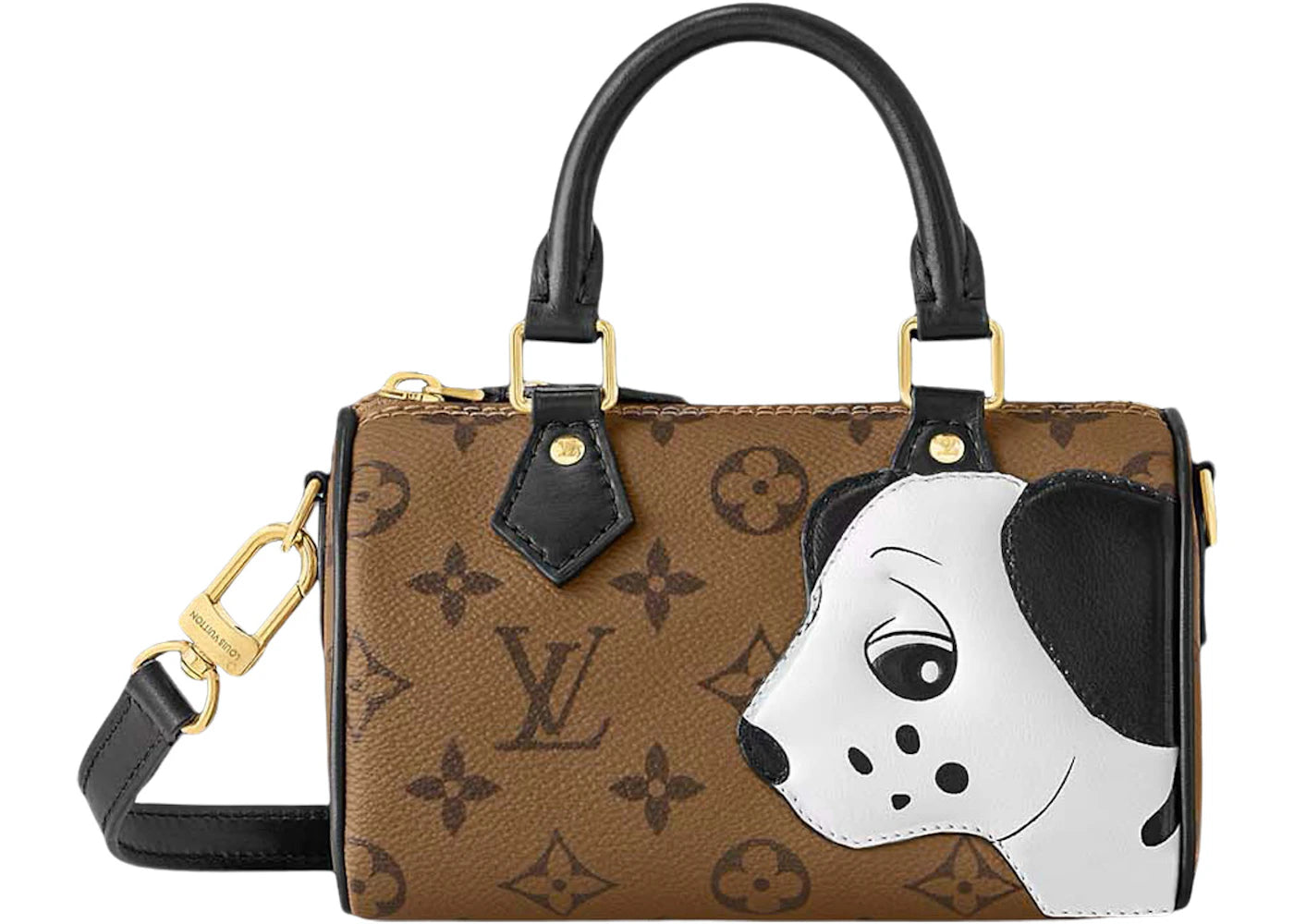 Louis Vuitton x Sun Yitian Nano Speedy Monogram Reverse