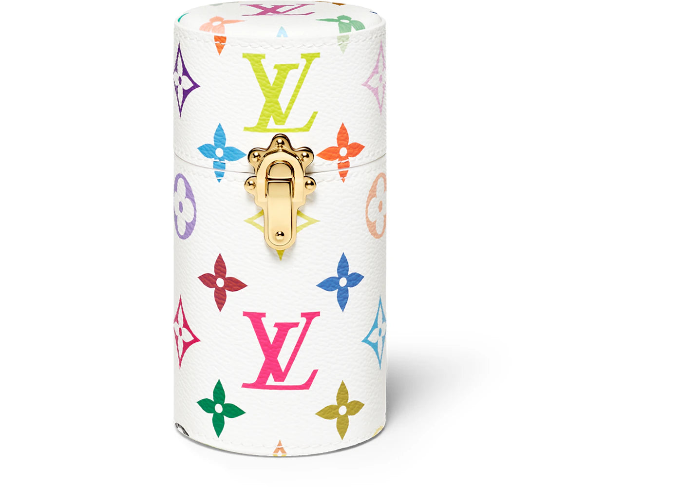Louis Vuitton x Takashi Murakami Fragrance Travel Case Multicolored