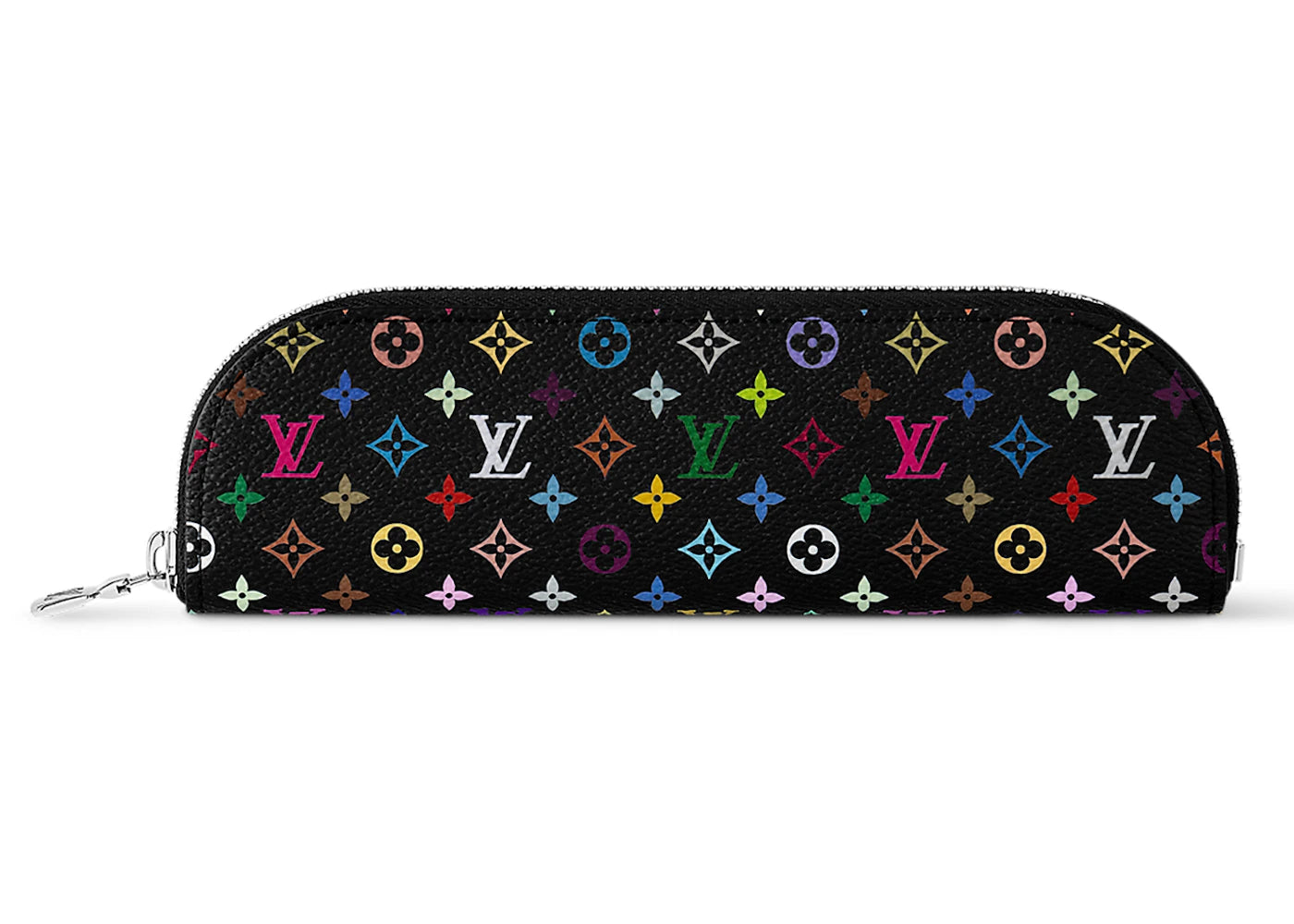 Louis Vuitton x Takashi Murakami Monogram Multicolor Charlotte Pencil Pouch Black Multicolored