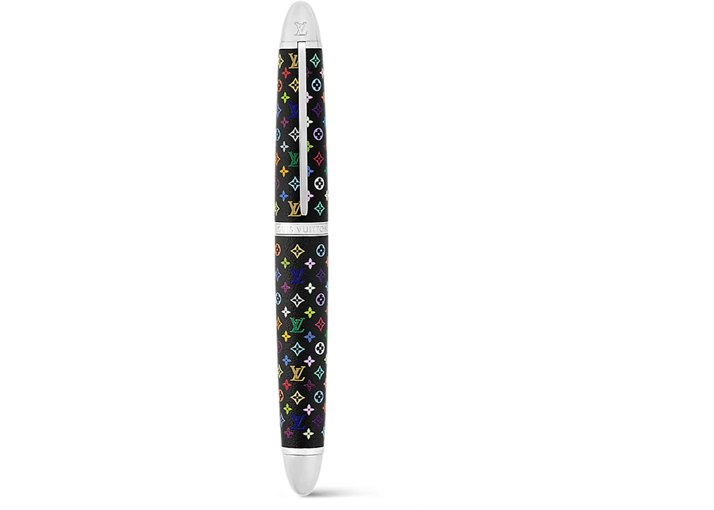 Louis Vuitton x Takashi Murakami Monogram Multicolor Doc Rollerball Pen Black Multicolored